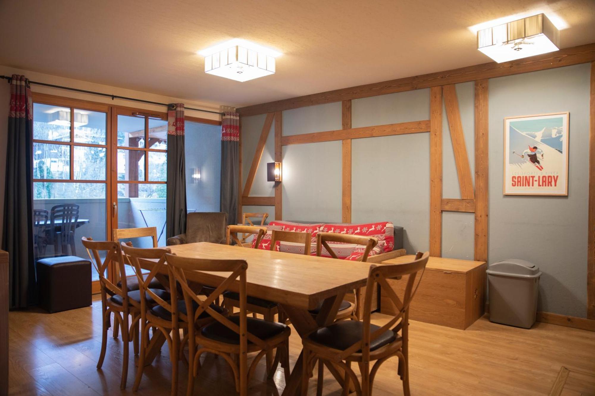 Apparts Au Coeur De St-Lary - Piscine Chauffee Et Sauna Saint-Lary-Soulan Kültér fotó