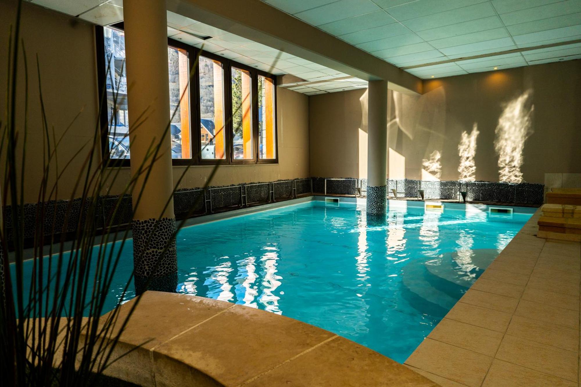 Apparts Au Coeur De St-Lary - Piscine Chauffee Et Sauna Saint-Lary-Soulan Kültér fotó
